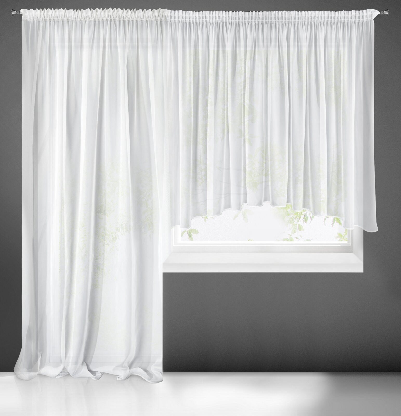 Eurofirany Gardine SET: 400x145 cm + 200x245 cm – Bild 2 von 4