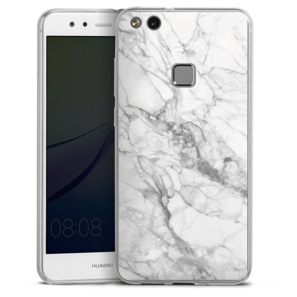 DeinDesign Handyhülle Stein Marmor Muster Marmor, Huawei P10 lite Slim Case Silikon Hülle Ultra Dünn Schutzhülle