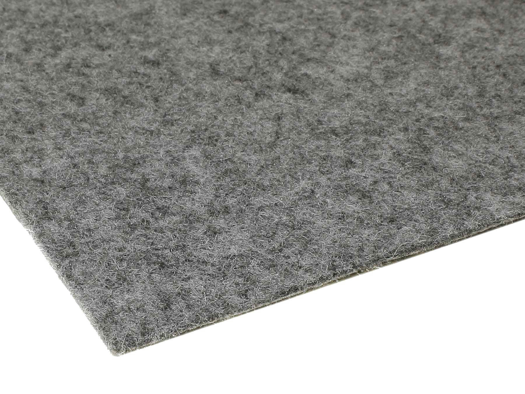 Primaflor-Ideen in Textil Läufer PODIUM, Made in Belgium, rechteckig, Höhe: 2,6 mm, Breite 100 cm, robuster Nadelfilz, Uni-Farben
