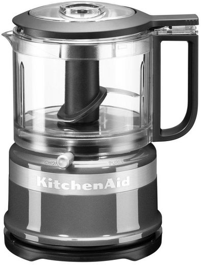 KitchenAid Zerkleinerer 5KFC3516ECU Mini-Food-Processor, 240 W, Farbe: KONTUR SILBER
