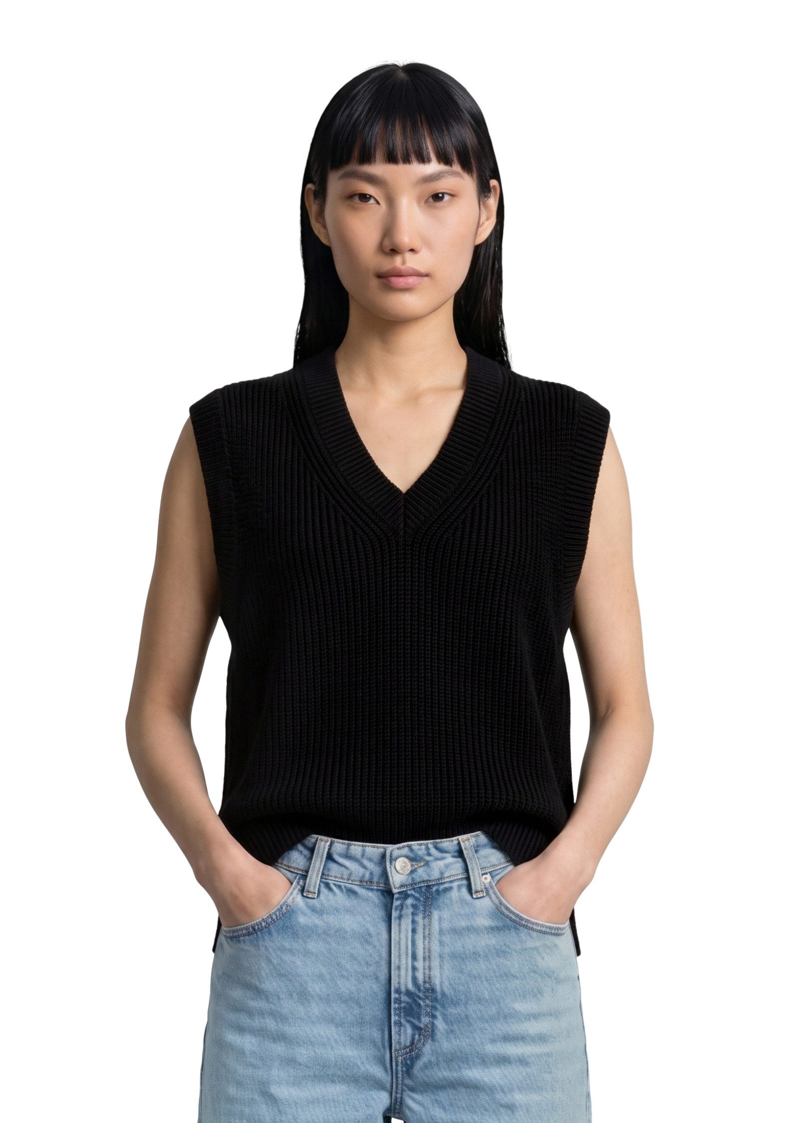 Marc O'Polo DENIM Strickpullover aus reiner Bio-Baumwolle