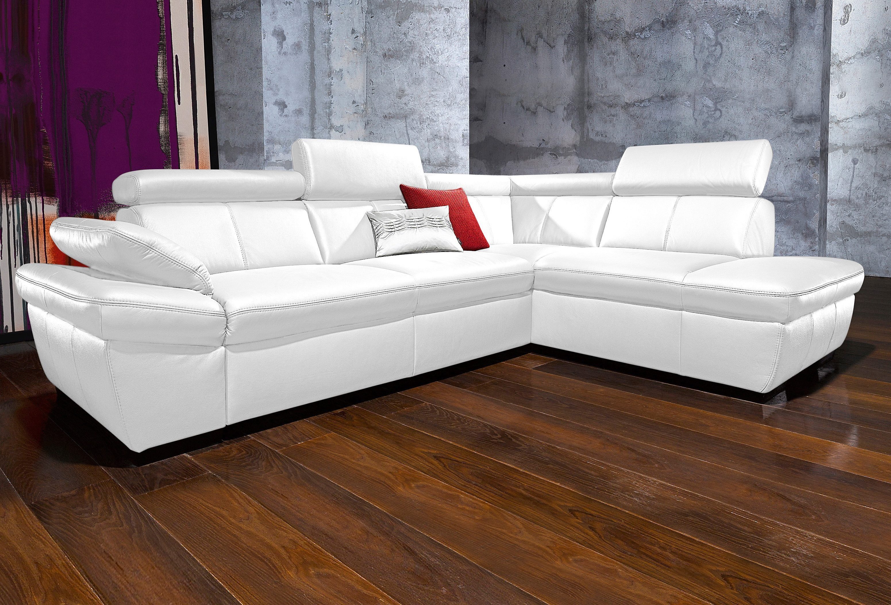 exxpo - sofa fashion Ecksofa Salerno, Funktionssofa, hoher Sitzkomfort, Bre günstig online kaufen