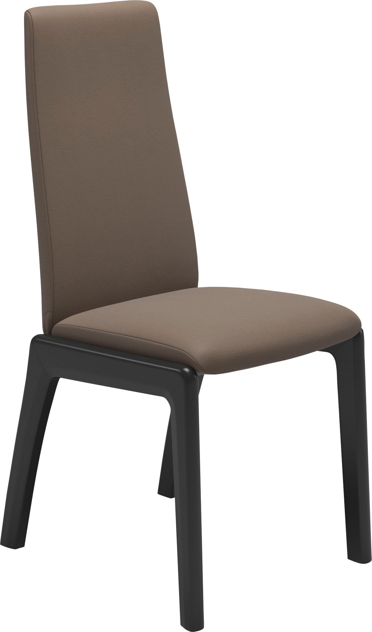 mit in Stressless® M, abgerundeten Schwarz Back, Polsterstuhl Laurel, Beinen High Größe