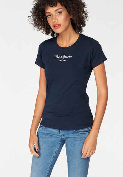 Pepe Jeans T-Shirt »NEW VIRGINIA« mit Logo-Print