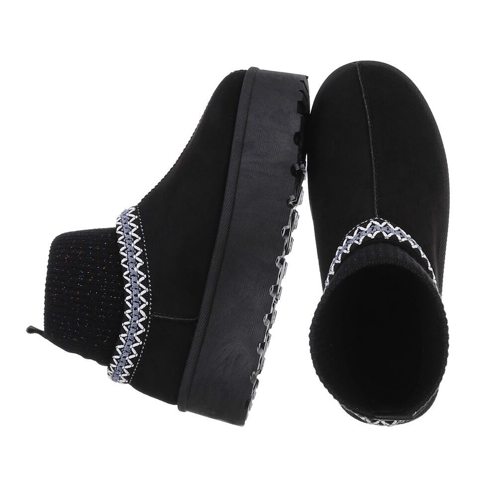 Ital-Design Damen Snowboots Freizeit Snowboots (87475167) Flach Stiefelette günstig online kaufen