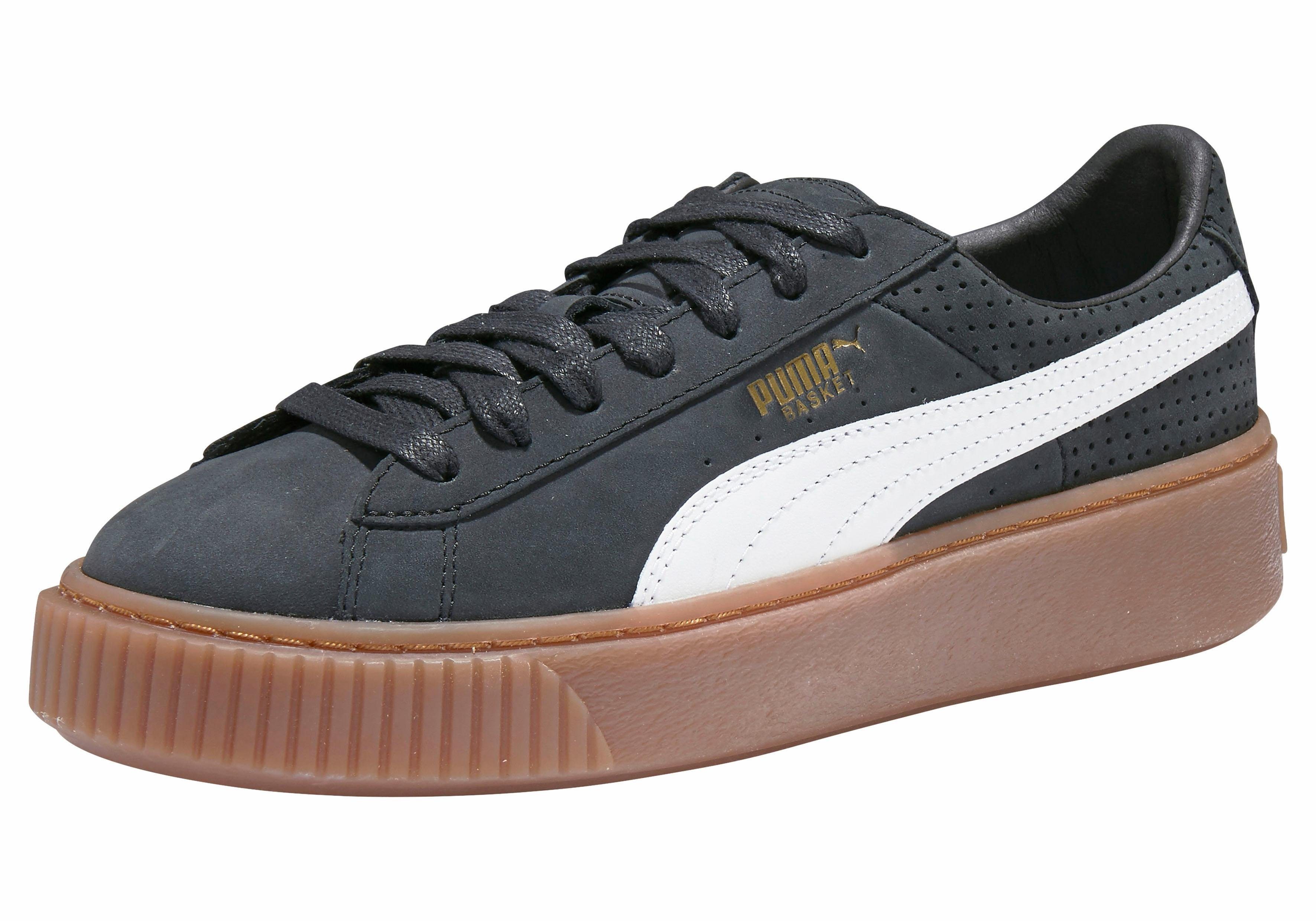 puma basket platform schwarz weiss puma basket platform schwarz weiss
