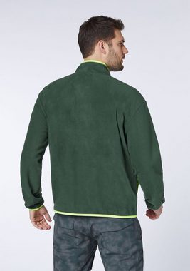 Chiemsee Fleecepullover Fleece-Pullover mit Kragen und Zipper 1