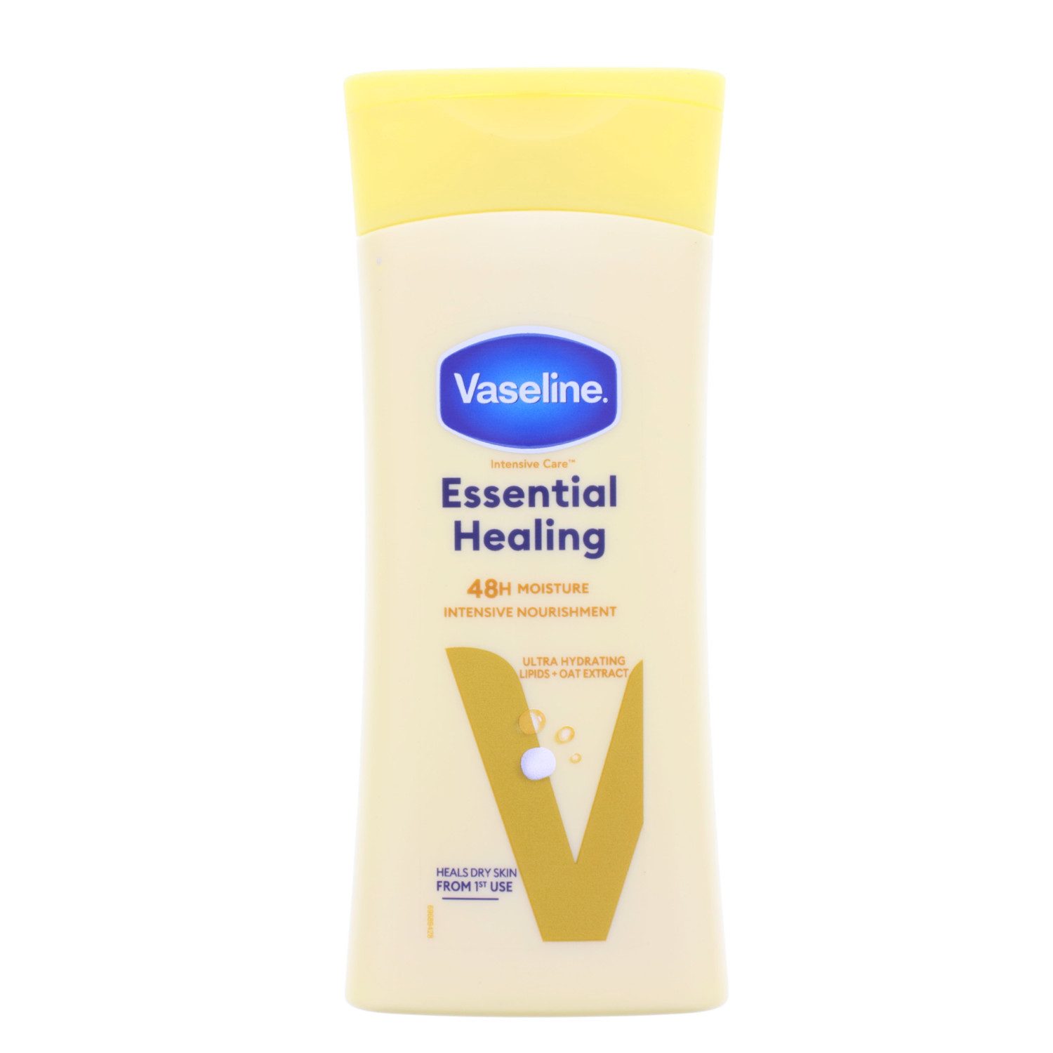 Vaseline Bodylotion 3 x Vaseline Essential Healing Bodylotion je 200ml 48h Feuchtigkeit