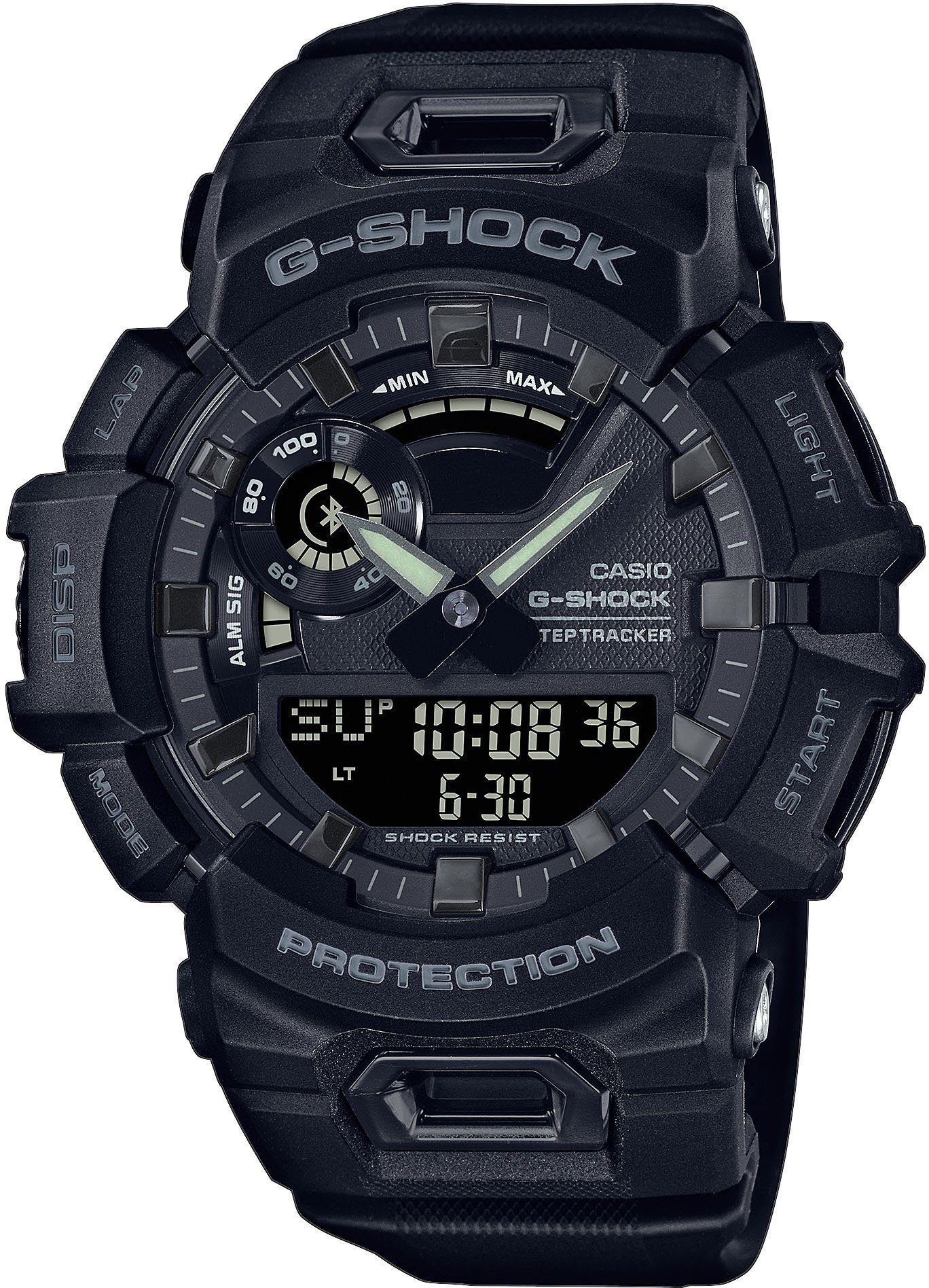CASIO G-SHOCK GBA-900-1AER Smartwatch, Armbanduhr, Herrenuhr, Bluetooth, Schrittzähler, 2. Zeitzone