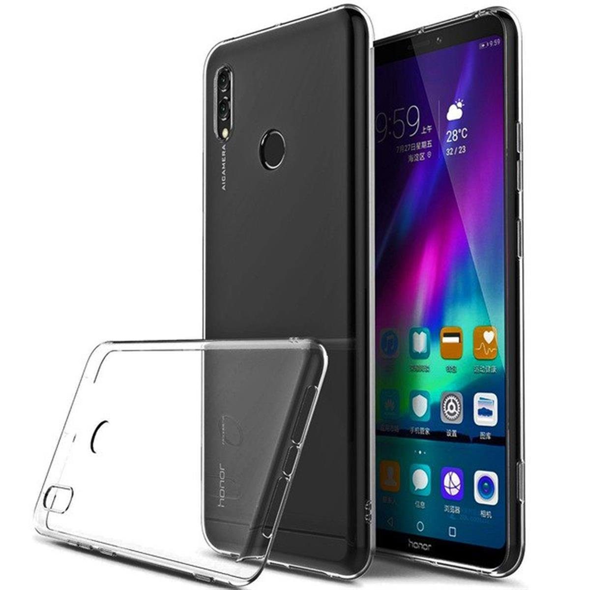 CoverKingz Handyhülle Honor Note 10 Handyhülle Silikon Case Cover Handytasche transparent