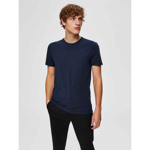 SELECTED HOMME Rundhalsshirt Basic T-Shirt