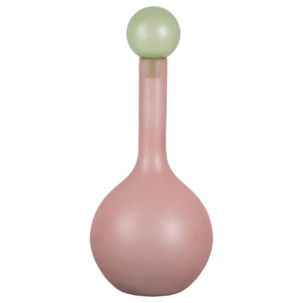 Present Time Dekovase Vase Alegre Globo Soft Pink Grün