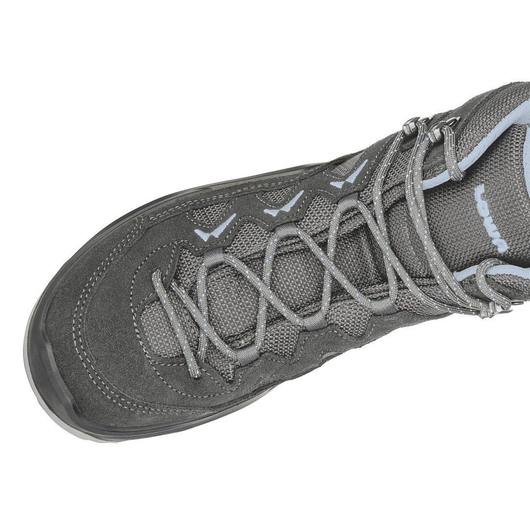 Lowa Sirkos Evo Mid GTX (wasserdicht) anthrazitgrau/eisblau Damen Wandersch günstig online kaufen