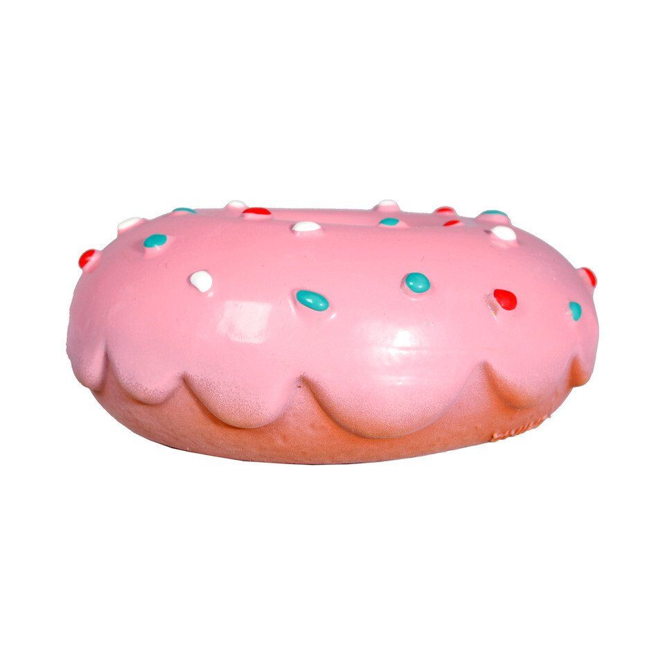 Tierquietschie Doggy Donuts Latex pink