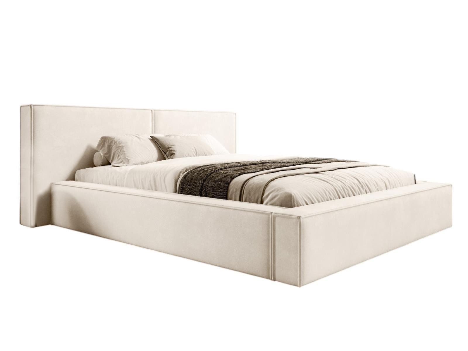 Compleo Polsterbett mit Bettkasten und Lattenrost, günstig online kaufen