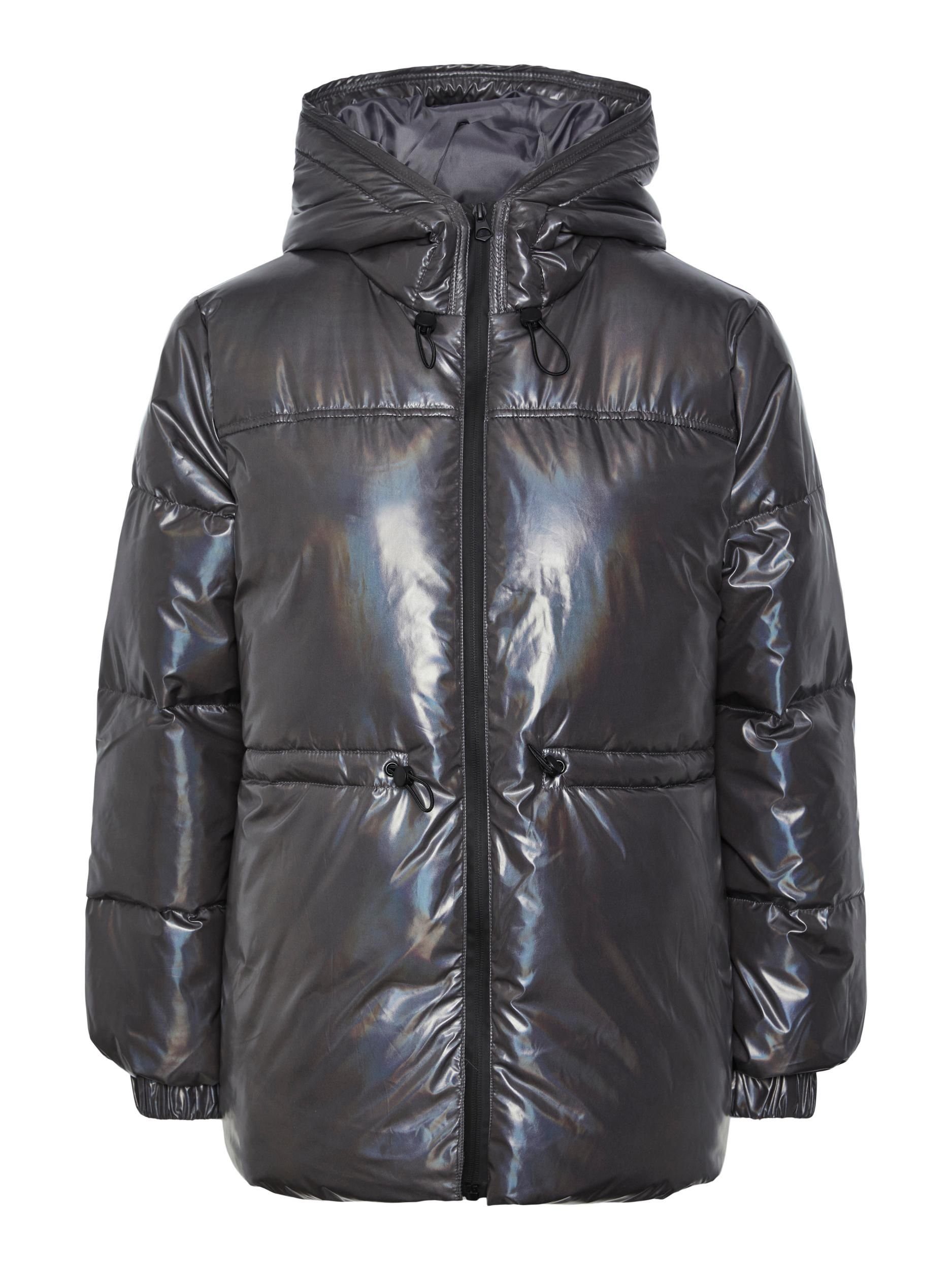 pieces Outdoorjacke - Steppjacke metallic look - Übergangsjacke - PCJETTA