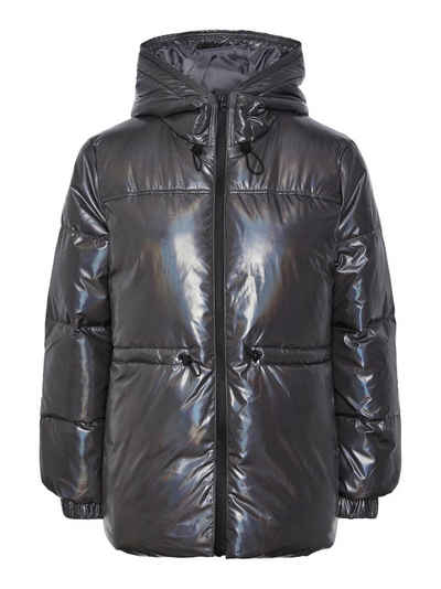 pieces Outdoorjacke - Steppjacke metallic look - Übergangsjacke - PCJETTA