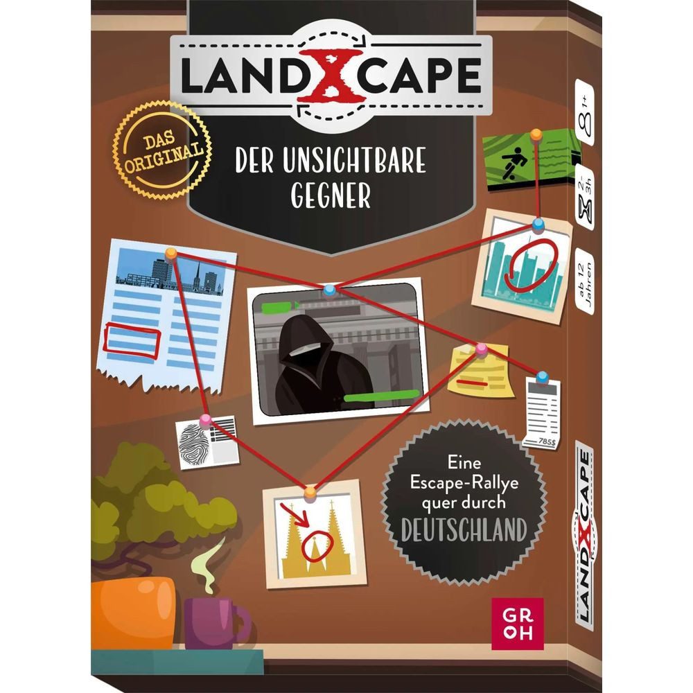 groh Verlag Spiel LandXcape - Der unsichtbare Gegner