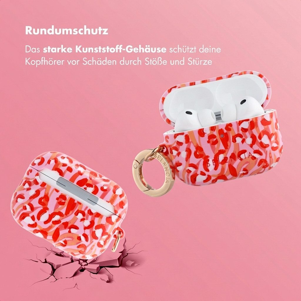 Selencia Kopfhörer-Schutzhülle Selencia Vivid Case Apple Airpods Pro 3 - Wild Spots Lipstick – Bild 2 von 5