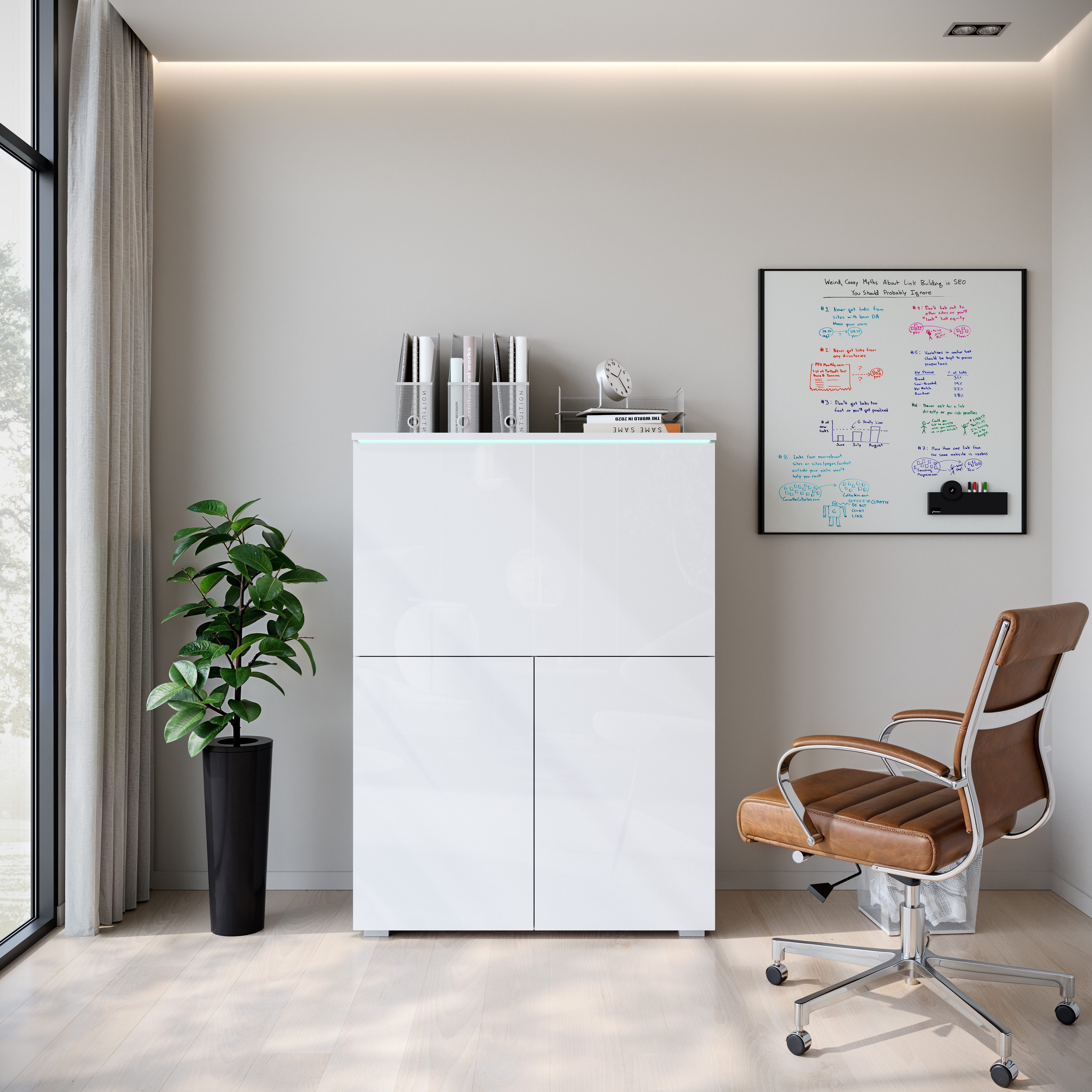 INOSIGN PC-Schrank Vera, Sekretär, Home-Office-Schreibtisch (1 günstig online kaufen