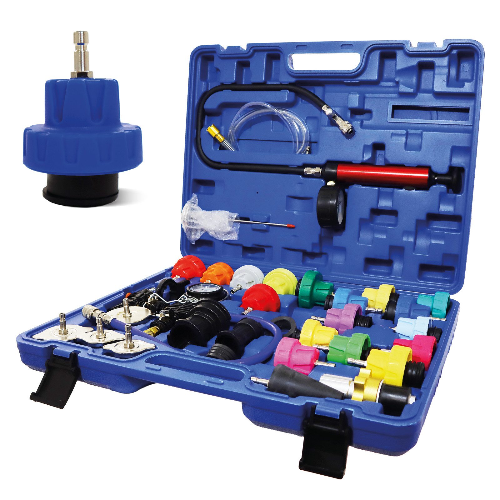 Bituxx Kfz-Diagnosegerät Kühlsystem Set 34tlg, Set, 34-tlg., MS-19592