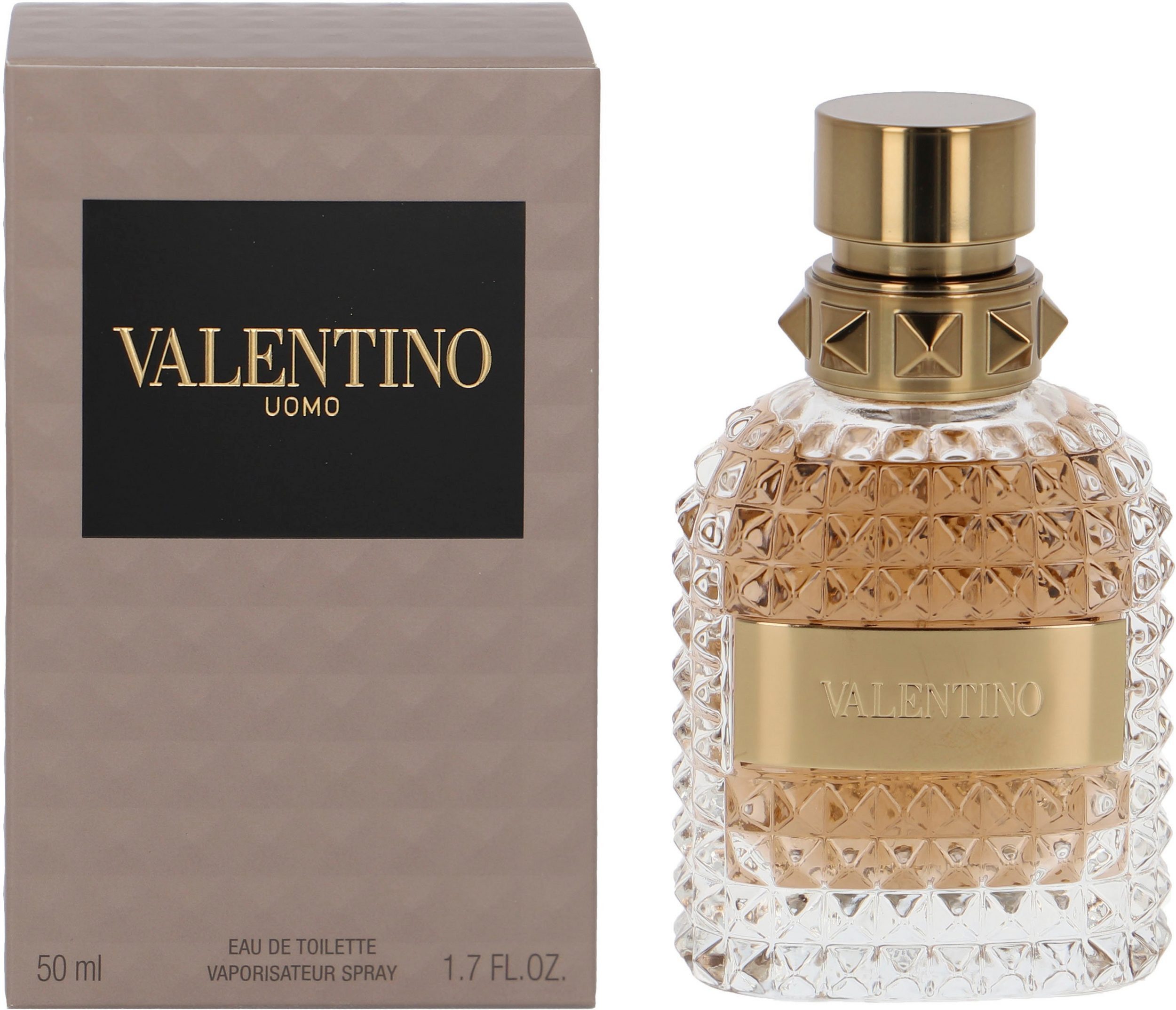 Valentino Eau de Toilette Uomo Eau de Toilette, Glasflakon, Parfüm EDT, Herrenduft