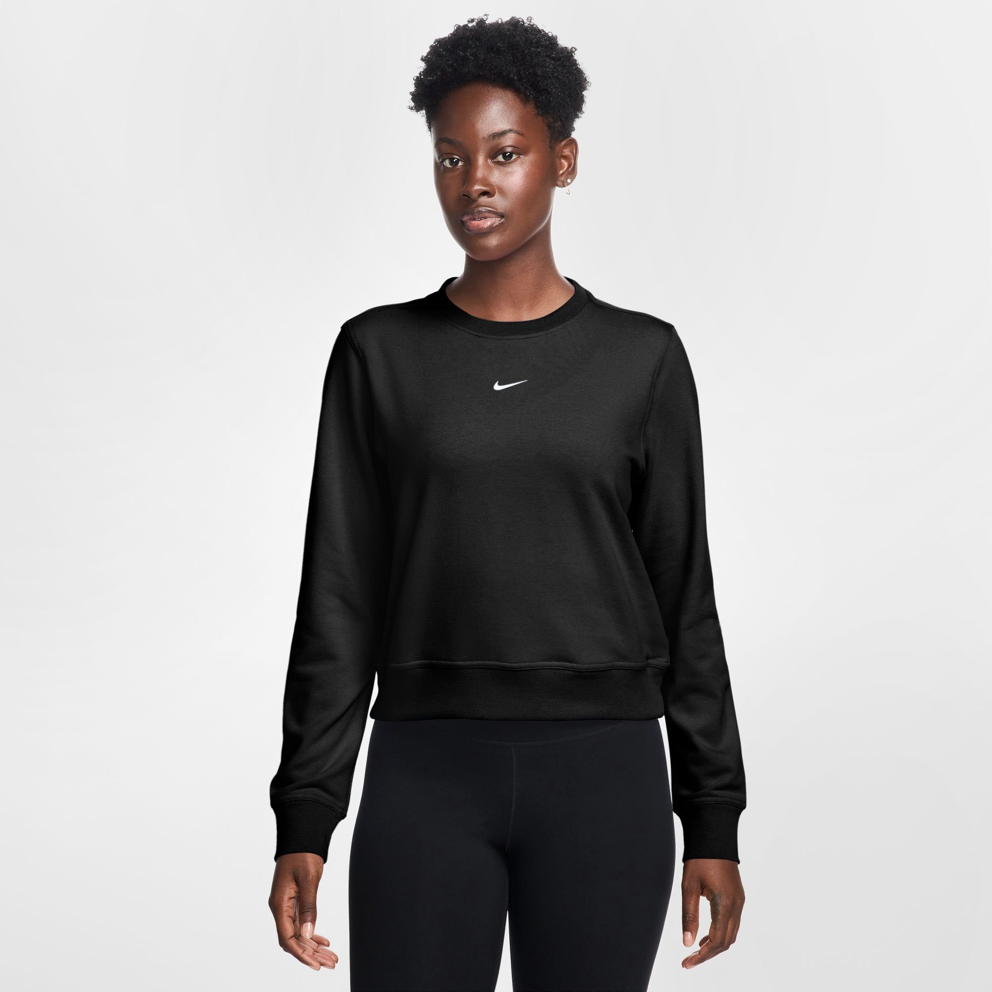 Nike Fleecepullover Nike Damen Pullover ONE Dri-FIT CREW IB1450