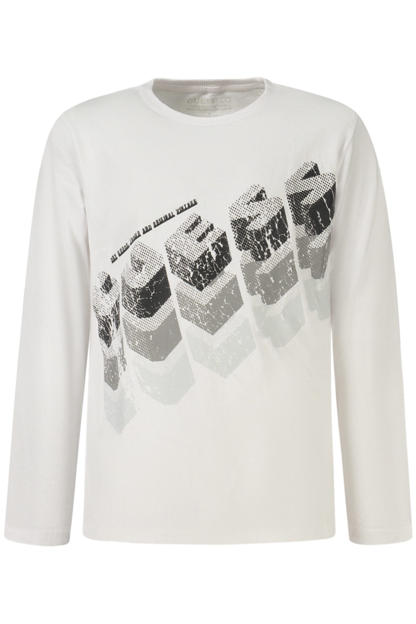 GUESS JEANS T-Shirt Stylisches Kinder T-Shirt: Kurzarm & Langarm mit
