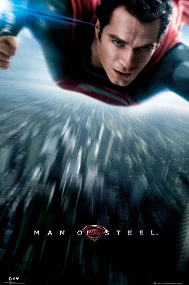 GB eye Poster Superman Man of Steel Poster Onesheet (Flying) 61 x 91,5 cm
