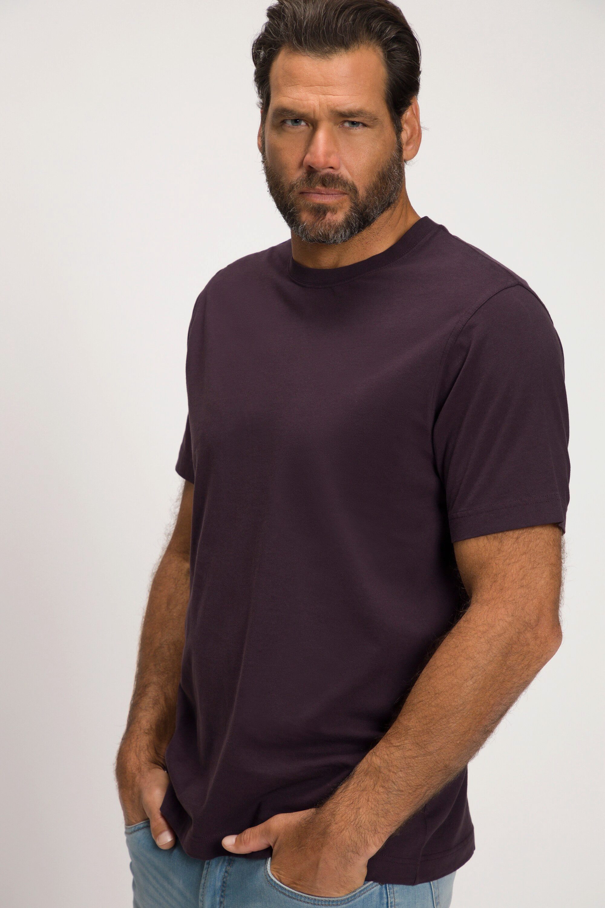JP1880 T-Shirt T-Shirt Basic Rundhals gekämmte günstig online kaufen