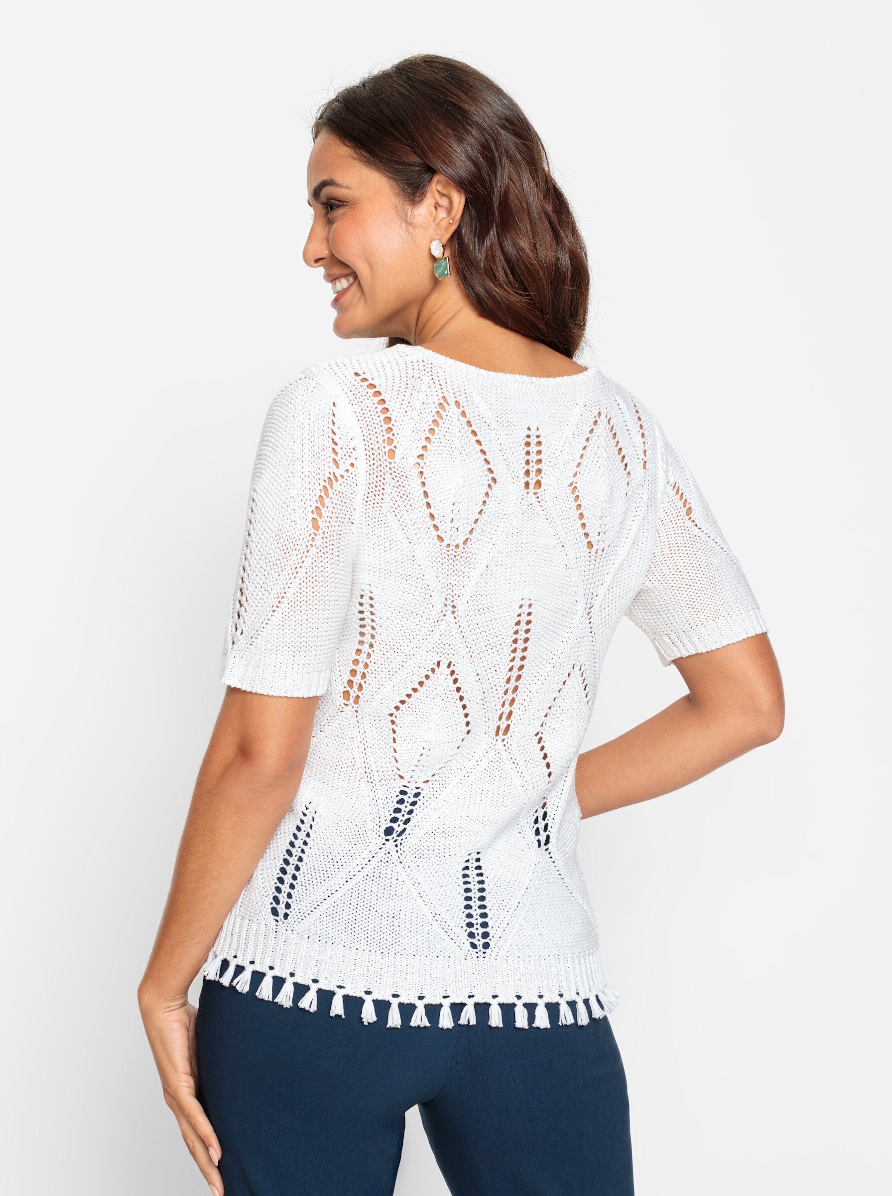 Witt Strickpullover Pullover Kurzarm