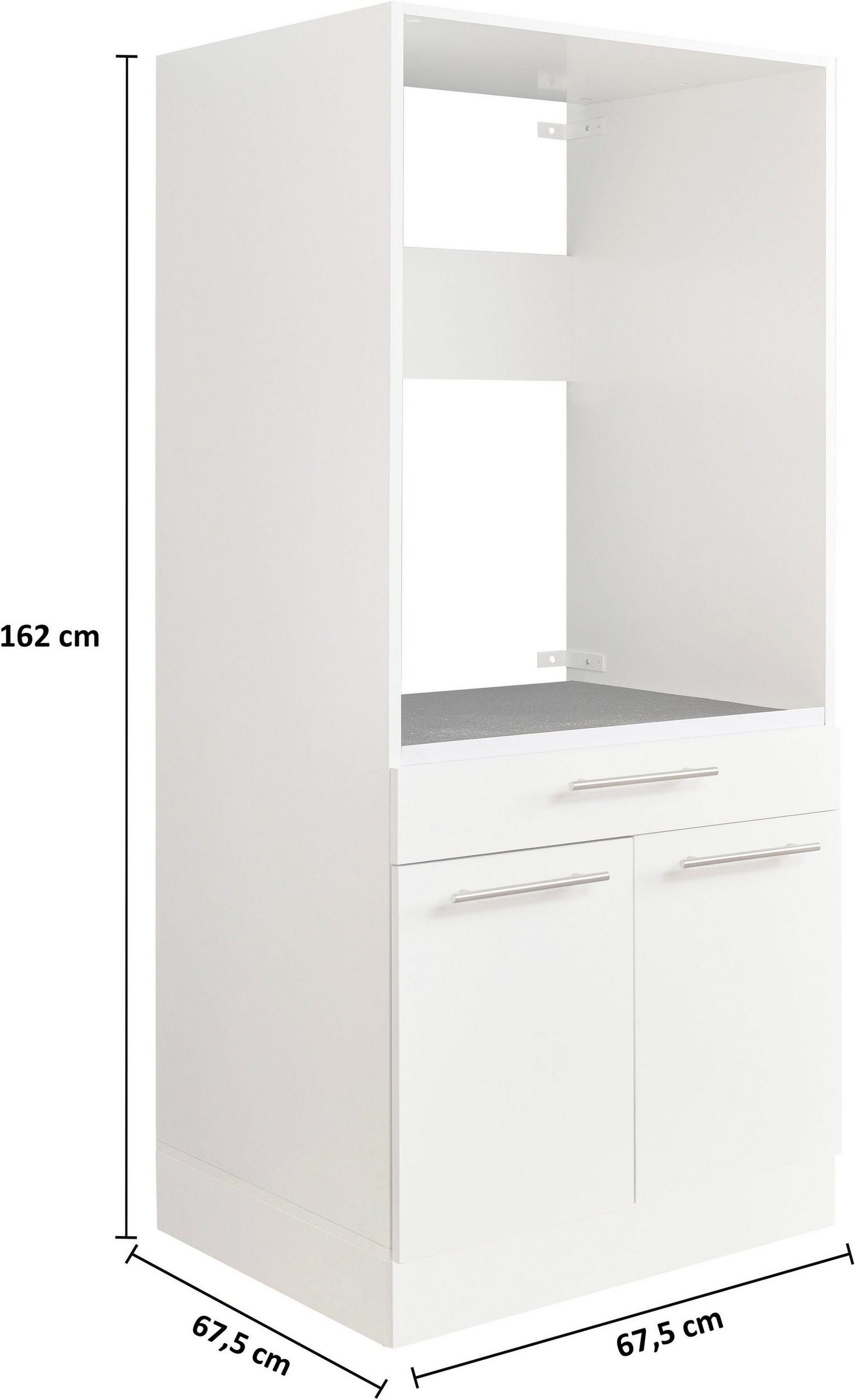 freiraum Waschmaschinenumbauschrank LAUNDREEZY in anthrazit - 135x162x67,5 günstig online kaufen