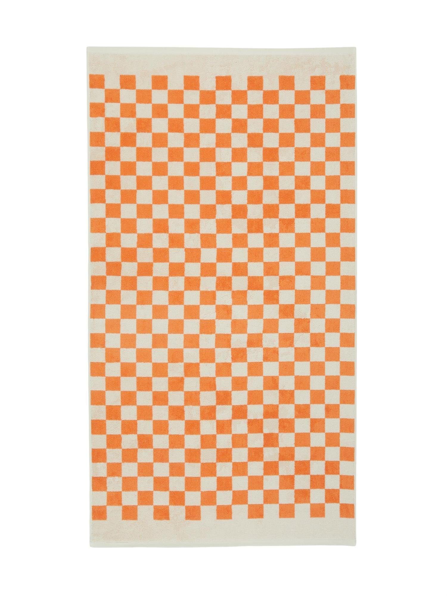 mit Marc Frottier (1-St), Home Jacquard-Karomuster O'Polo Melone Handtücher Checker,