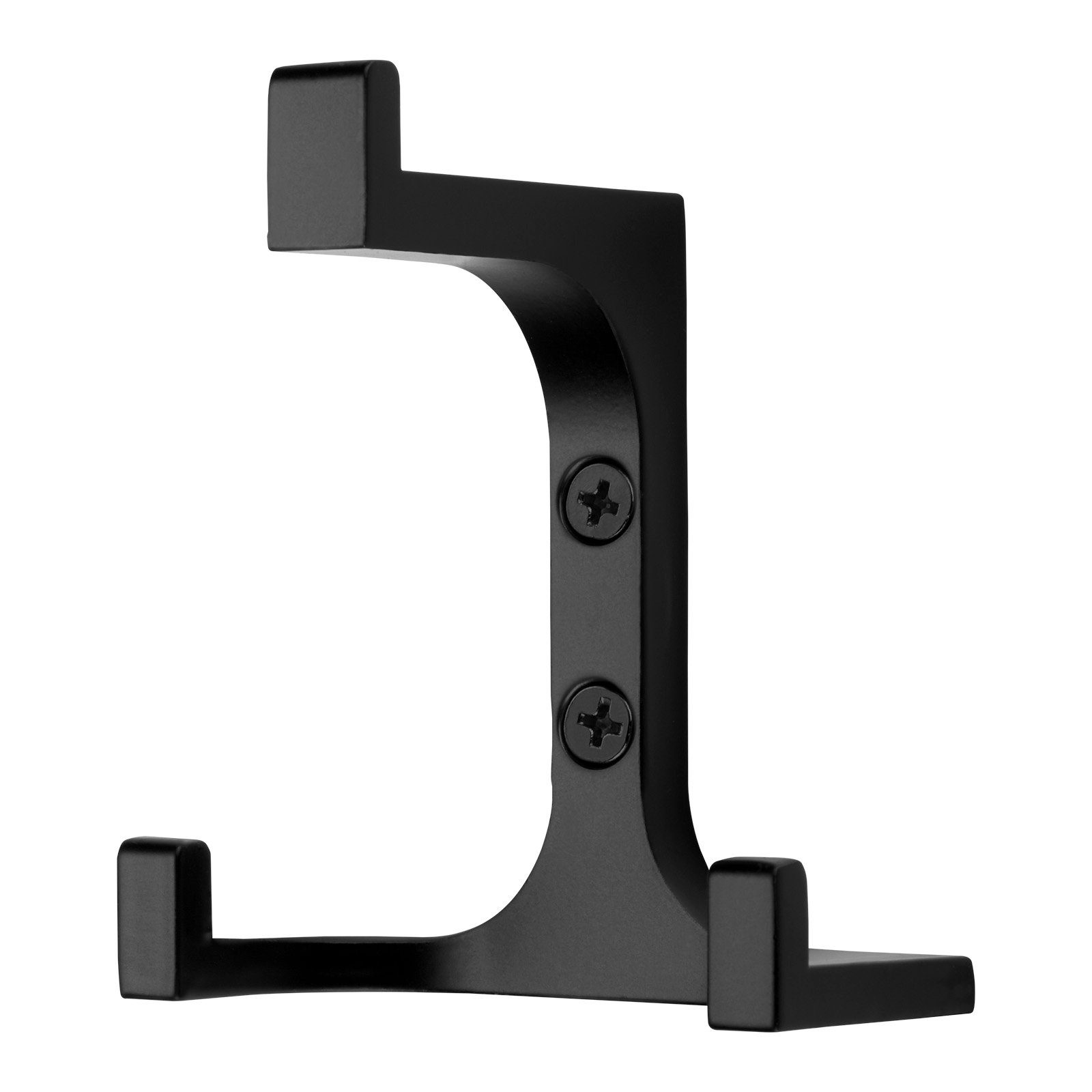 SO-TECH® Kleiderhaken Garderobenhaken QUADRATO 8,1 x 7 cm, (1-St), schwarz günstig online kaufen