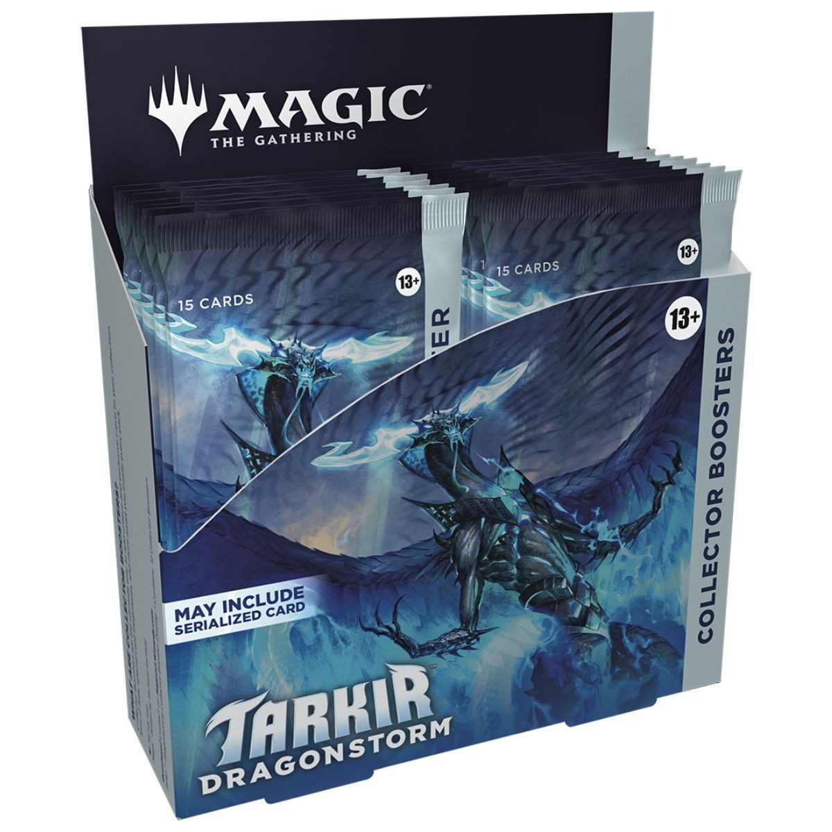 Wizards of the Coast Sammelkarte Tarkir Dragonstorm Collector Booster Display (12 Packs) Englisch