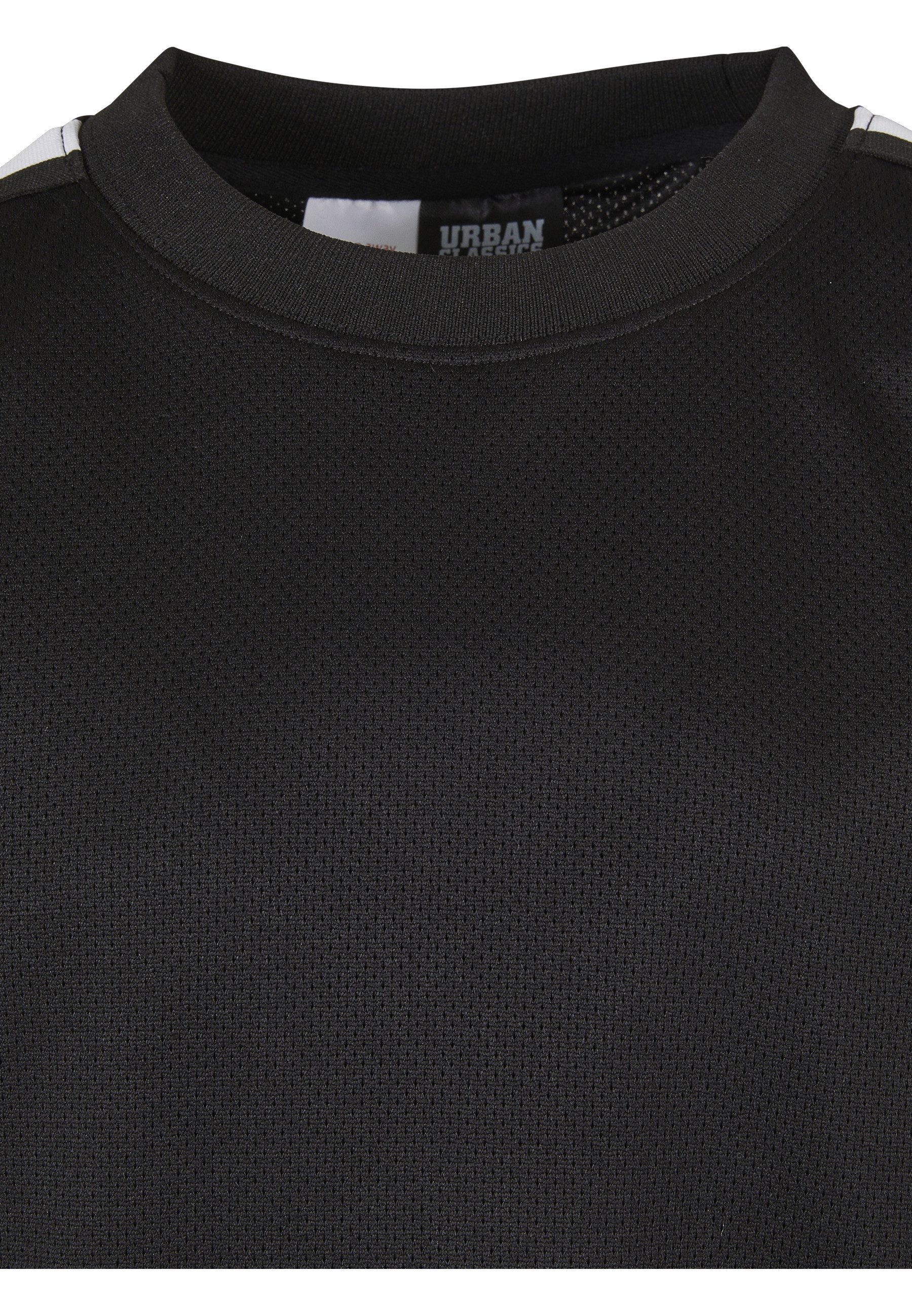 URBAN CLASSICS Kurzarmshirt Urban Classics Herren Boys Oversized Stripes Mesh Tee (1-tlg)