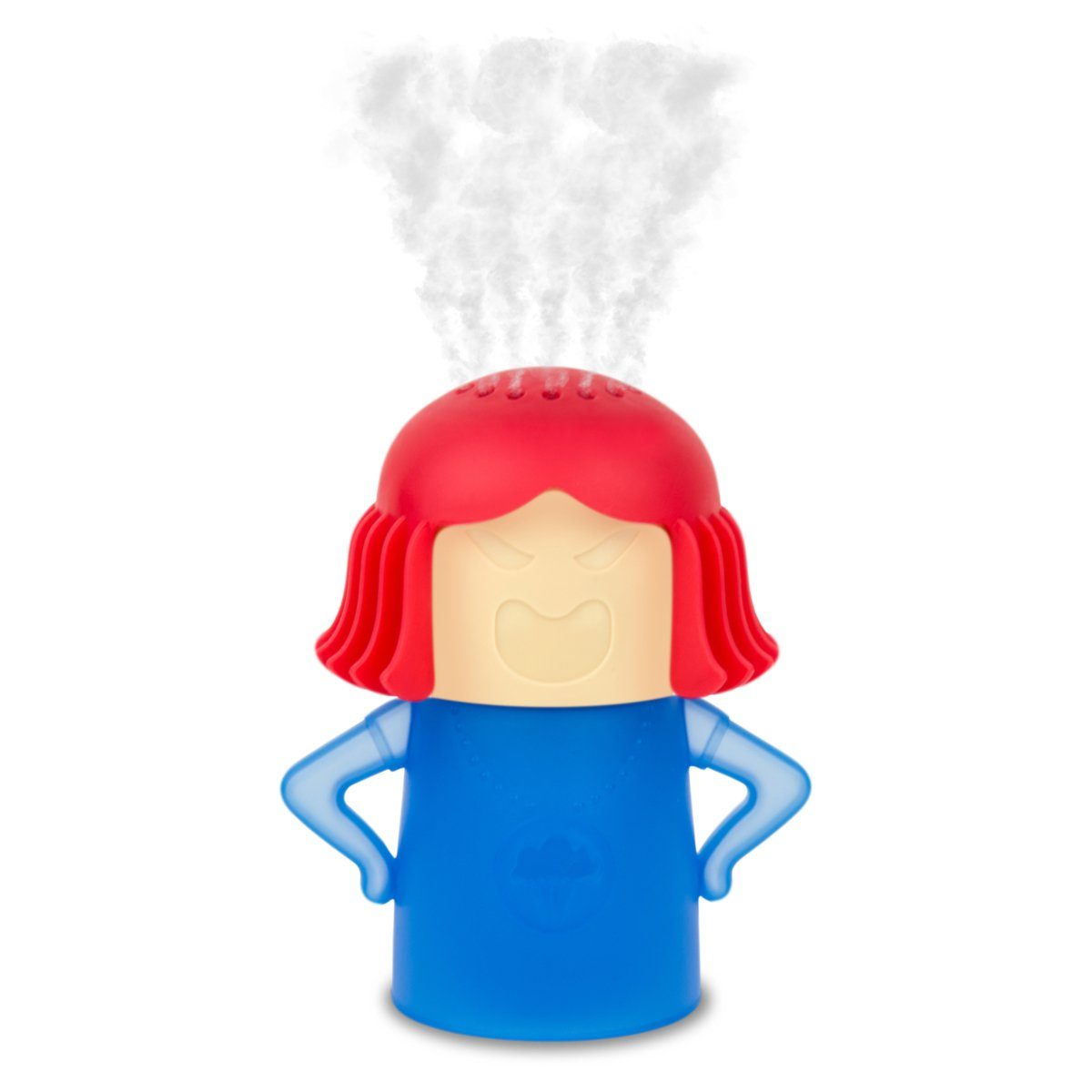 Mikrowellenbehälter Kunststoff Brainstream Farbwahl, Angry rot-blau Mikrowellenreiniger - Mama