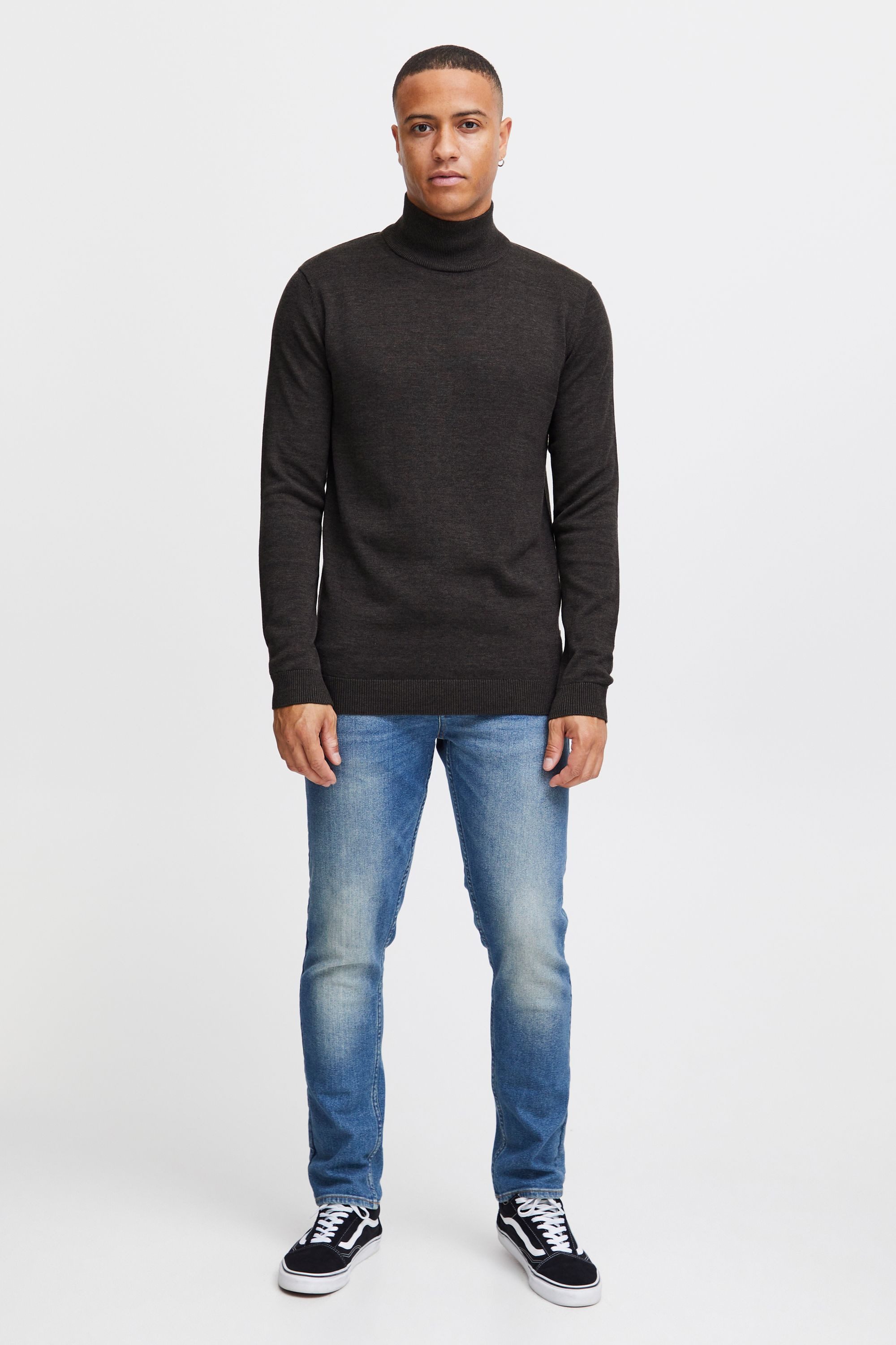 !Solid Rollkragenpullover SDAgrio Rollkragenpulli mit abgesetztem Strickmus günstig online kaufen