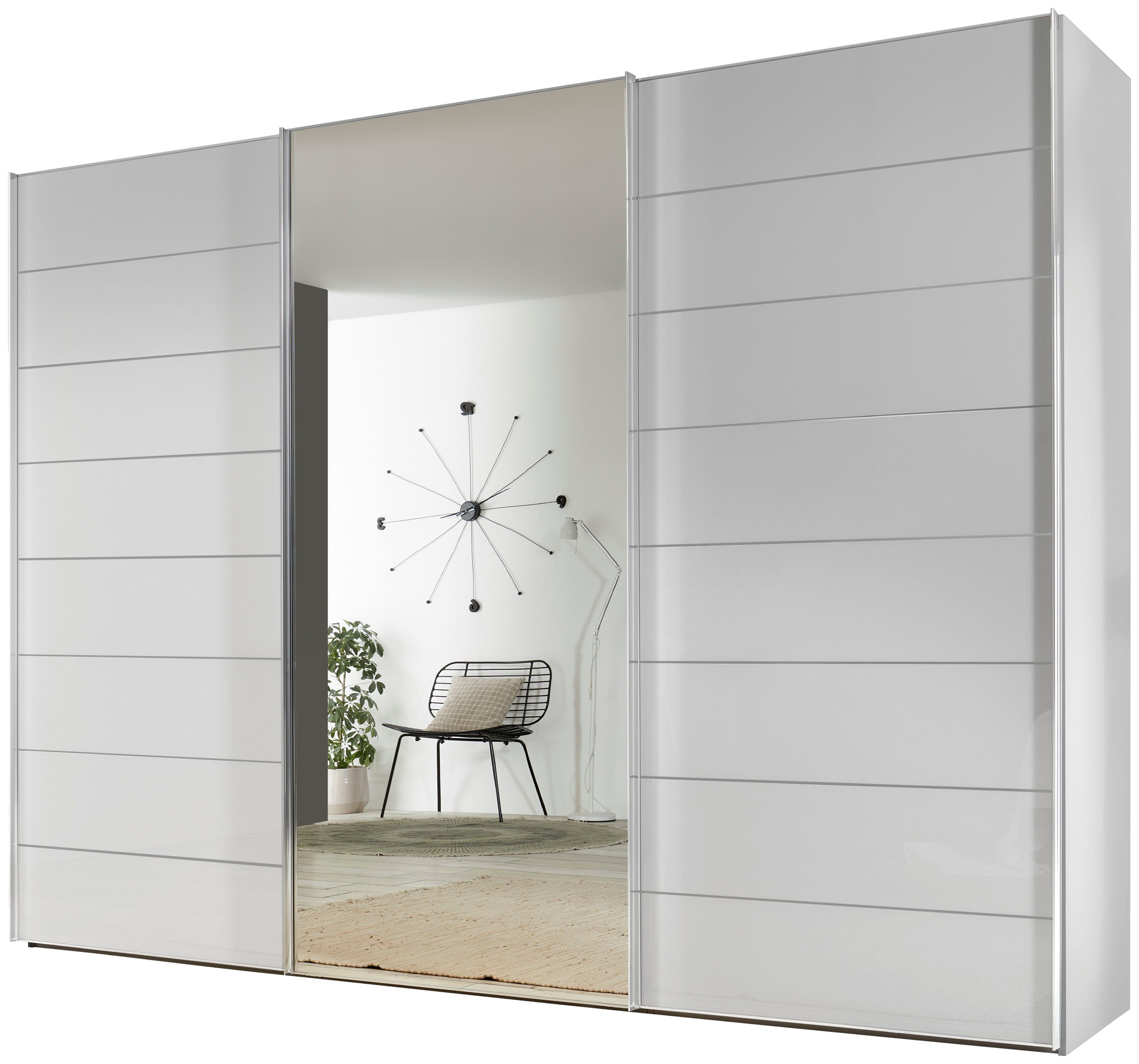 STAUD Schwebetürenschrank Sonate Como mit Spiegel, in wertiger Staud-Qualität, Made in Germany (in 4 verschiedenen Ausstattungsvarianten erhältlich) viele Вариантыn