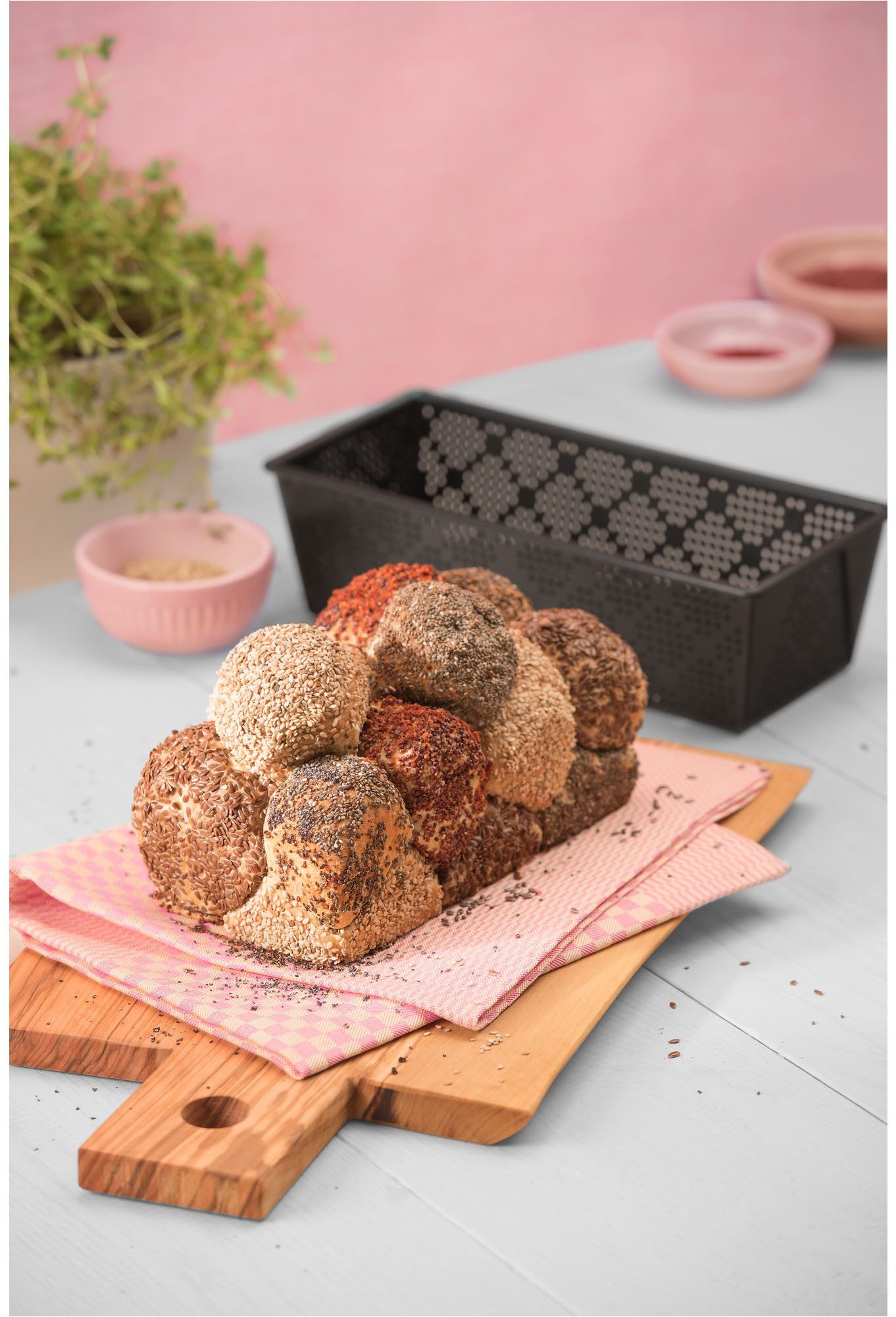 Kaiser Backformen Brotbackform Inspiration, perforiert, antihaftbeschichtet, sauerteigbeständig