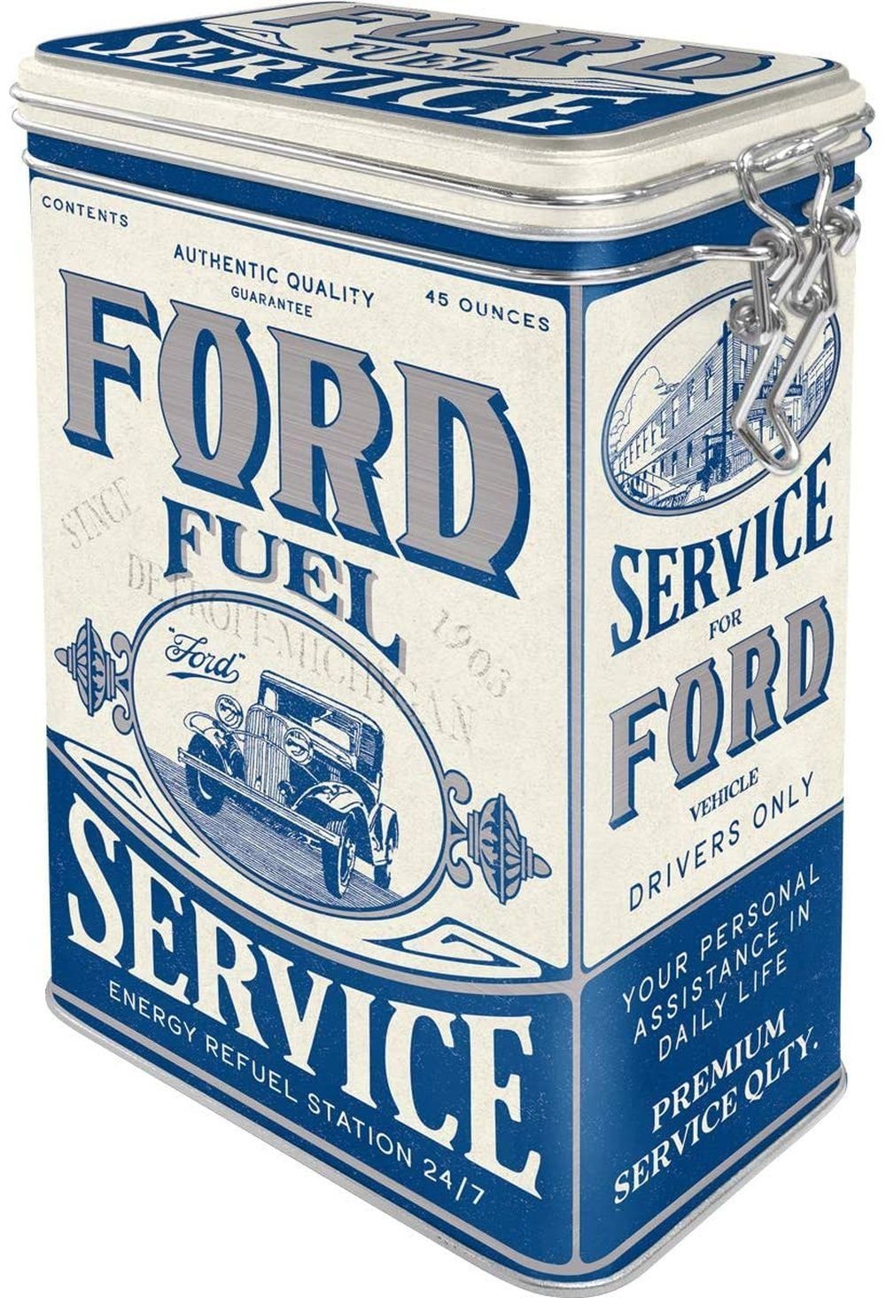 Ford Service Kaffeedose Fuel Ford Nostalgic-Art Aromadose - -