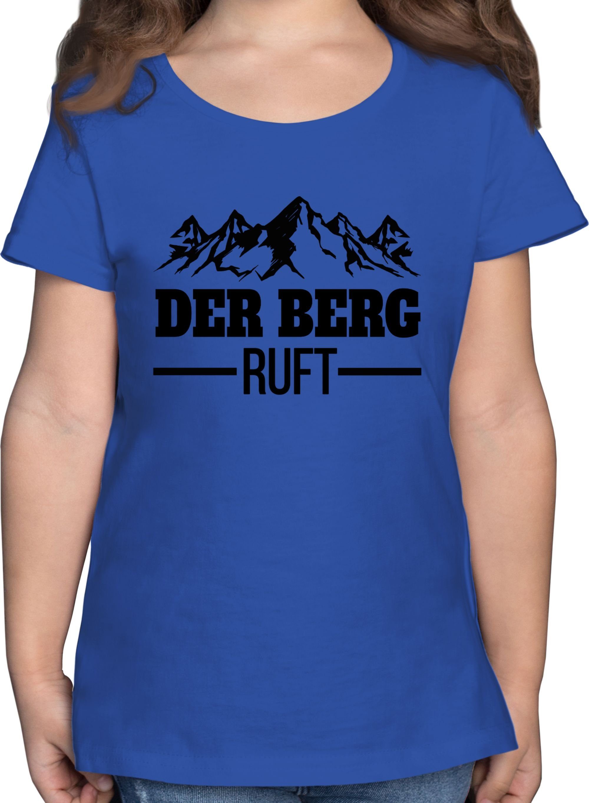 T-Shirt Der Berg ruft - schwarz
