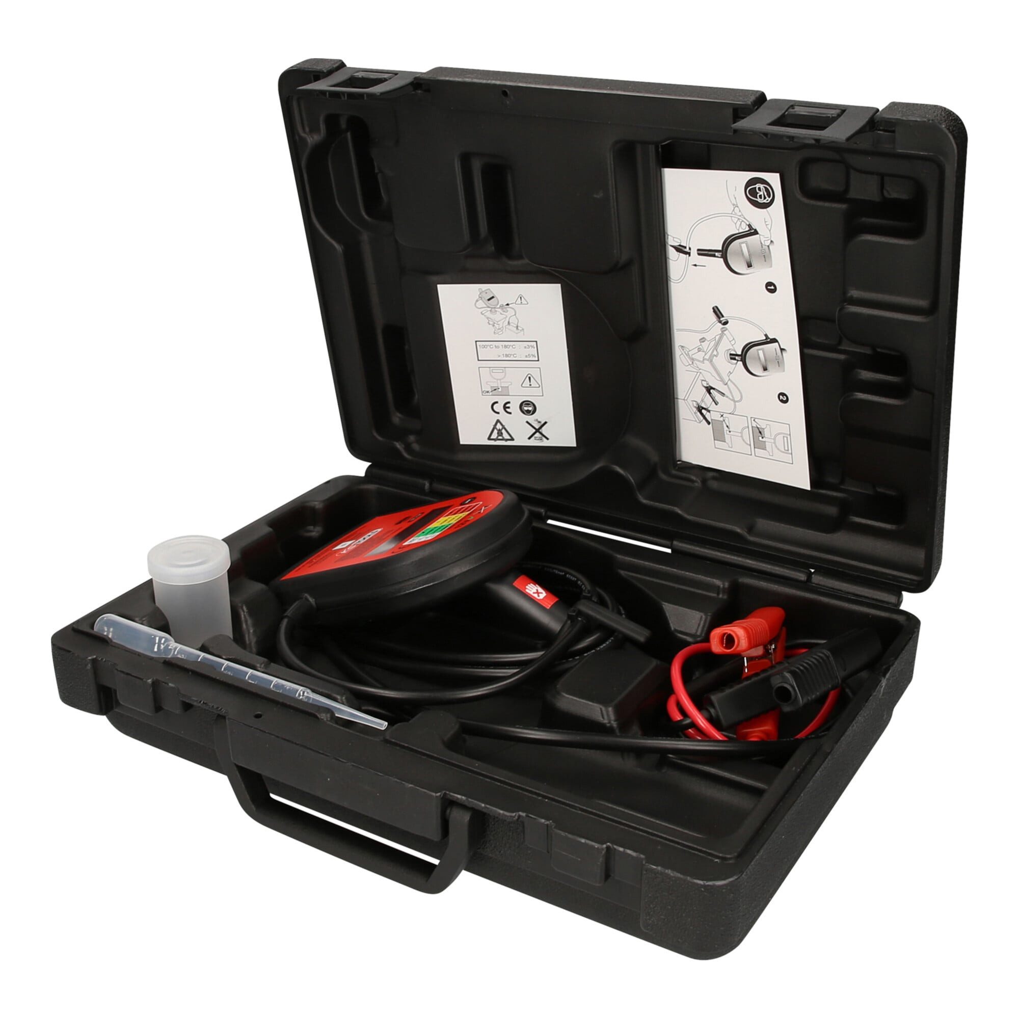 KS Tools Batterietester KS Tools Digitaler Bremsflüssigkeits-Tester mit Drucker