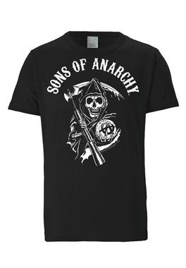 LOGOSHIRT T-Shirt Sons Of Anarchy Logo mit lizenziertem Print