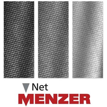 MENZER Schleifpapier 280 x 115 mm Schleifgitter für Handschleifer, Siliciumcarbid, 10 Stk., K80