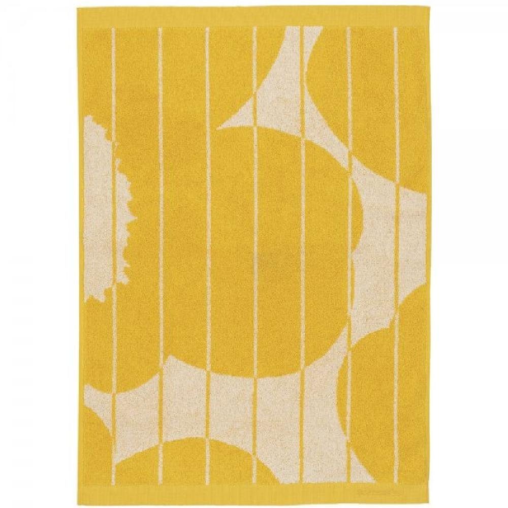 Marimekko Badetücher Handtuch Vesi Unikko Spring Yellow Ecru (50x70cm)