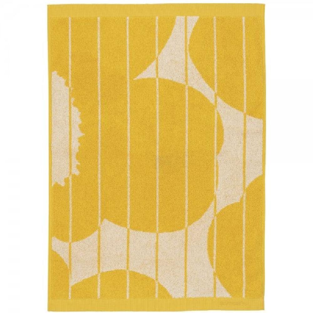 Handtuch Ecru Badetücher Unikko (50x70cm) Marimekko Spring Vesi Yellow