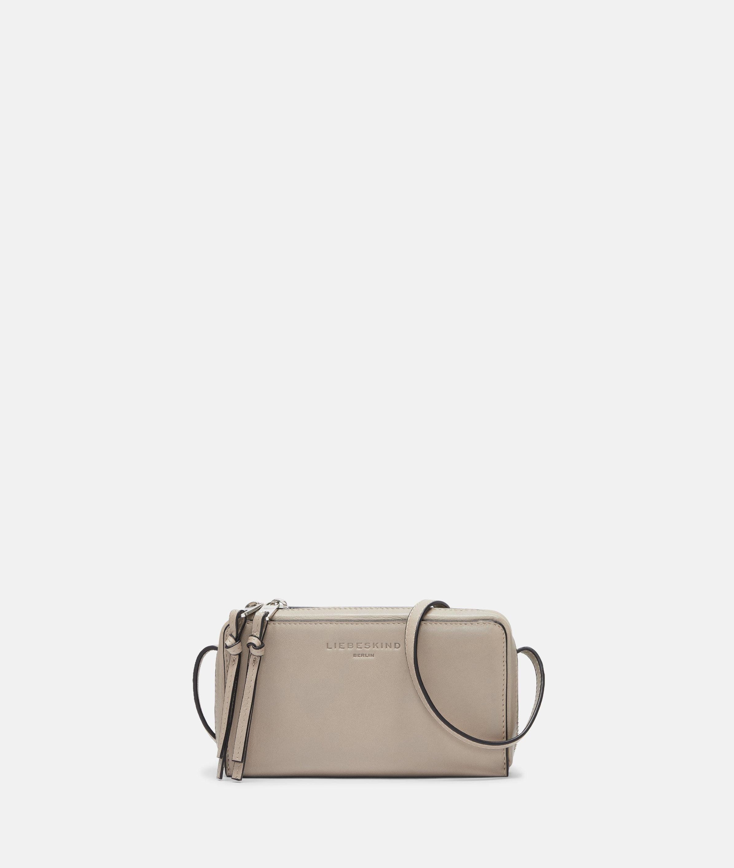 Liebeskind Berlin Umhängetasche Hera Crossbody XS, Kleine Crossbody-Bag aus weichem Schafsleder