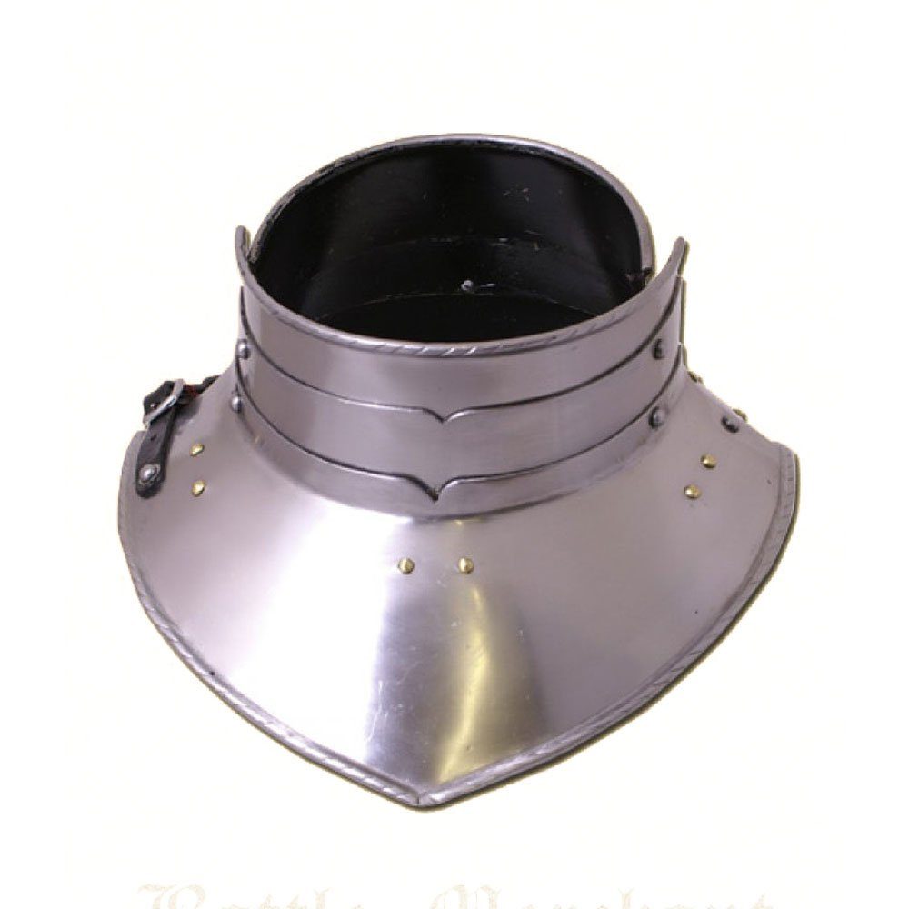 Ritter-Kostüm Hochmittelalterliche Halsberge, 1,6mm Stahl