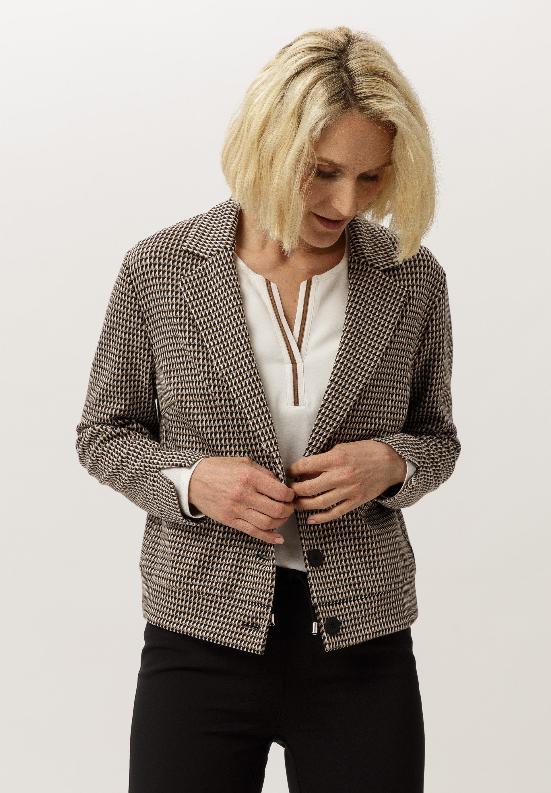 FRANK WALDER Jackenblazer im Blousonstil günstig online kaufen